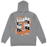 Tiger Paw Heart Full Zip Hoodie