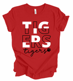 Tigers Block Short Sleeve T-Shirt