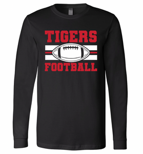 Tigers Football Long Sleeve T-Shirt