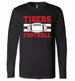 Tigers Football Long Sleeve T-Shirt