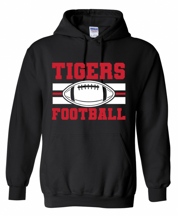 Tigers Football Hoodie