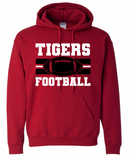 Tigers Football Hoodie