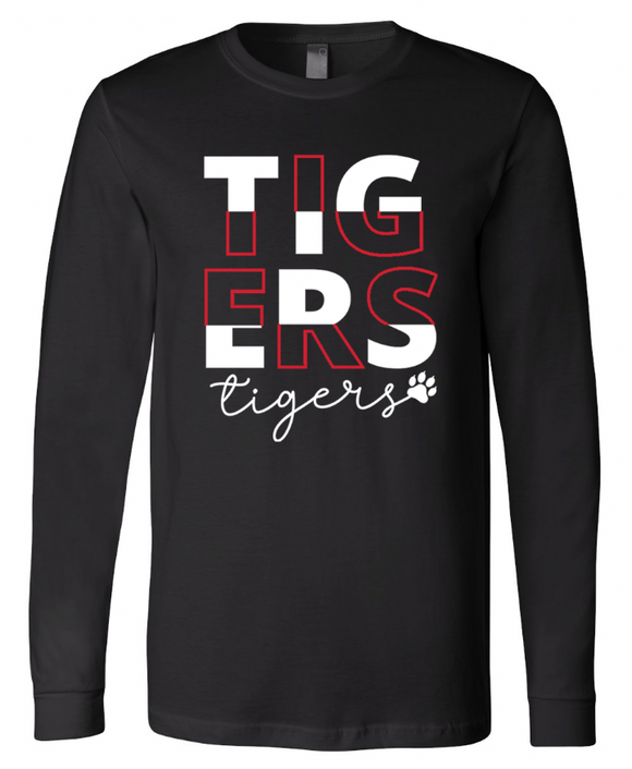 Tigers Block Long Sleeve T-Shirt