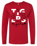 Tigers Block Long Sleeve T-Shirt