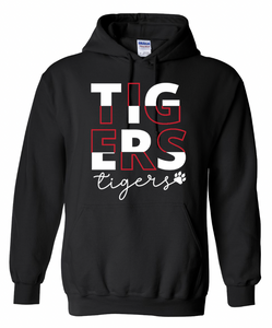 Tigers Block Hoodie