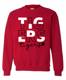 Tigers Block Crewneck