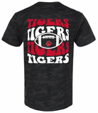 Camo Tiger Football T-Shirt