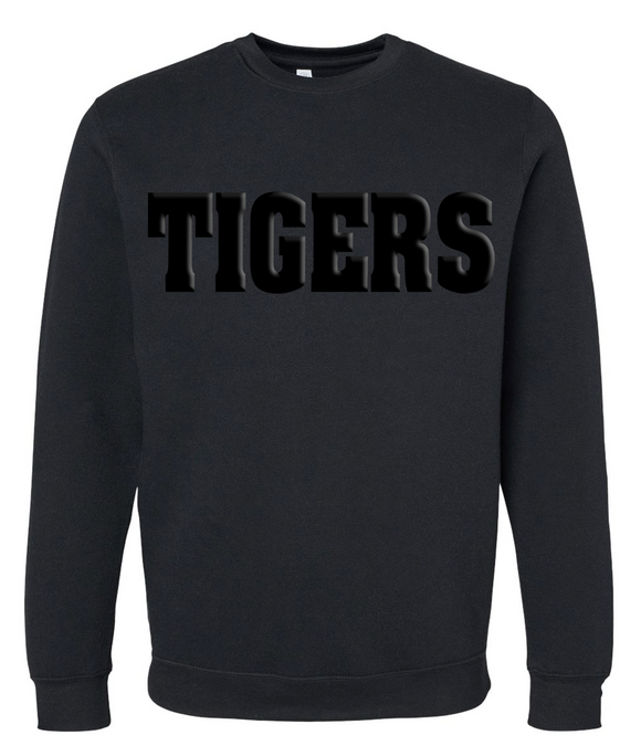 WDM PUFF Tiger Crewneck Sweatshirt