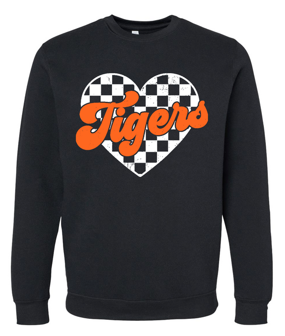 WDM Tiger Heart Crewneck Sweatshirt