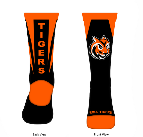 Black Tiger Crew Socks