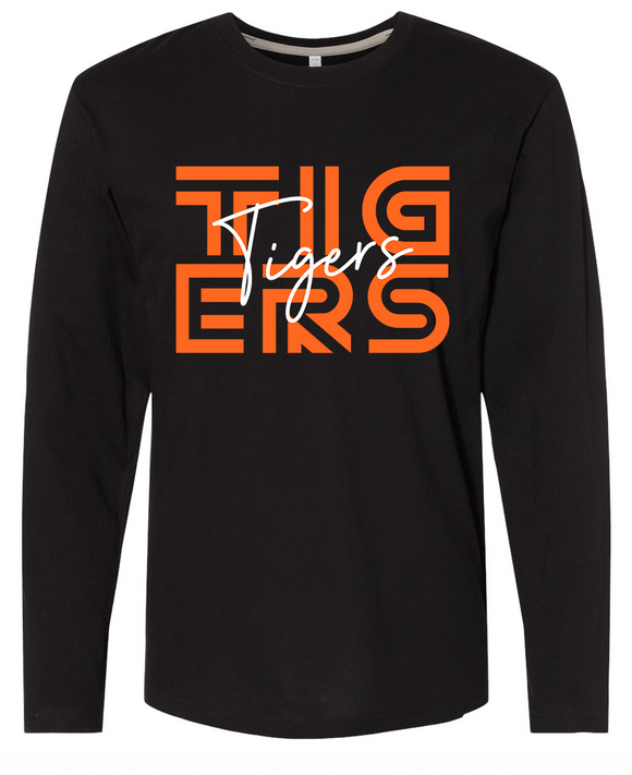 WDM Tiger Lines Long Sleeve Shirt