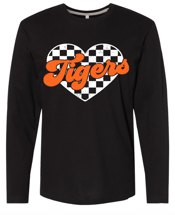 WDM Tiger Heart Long Sleeve Shirt