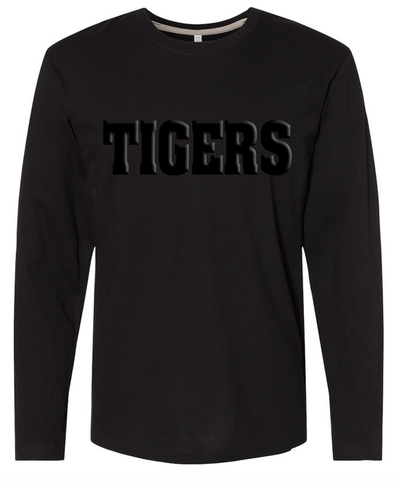 WDM PUFF Tiger Long Sleeve Shirt