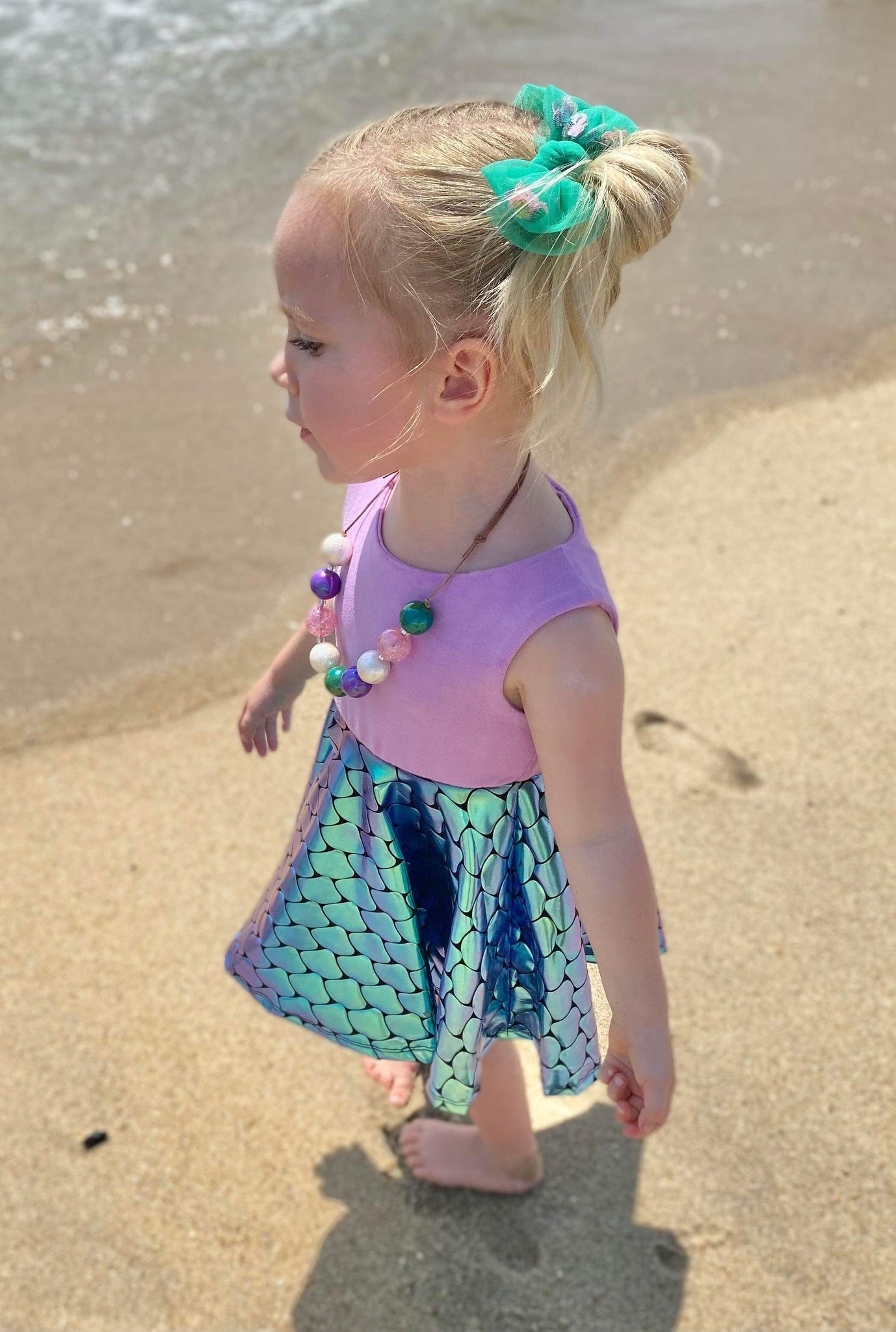 mermaid twirl dress PRINCESS MERMAID TWIRLY DRESS- Princess2026 Hunny Bee Kids New York (NY), USA